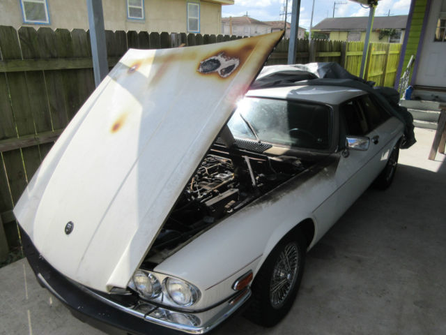 1989 White Jaguar XJS Coupe