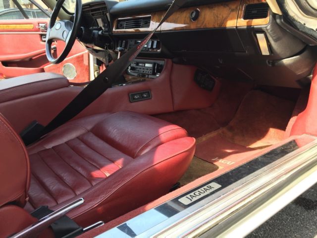 1989 White Jaguar XJS Coupe