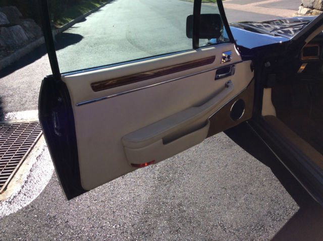 1987 Black Jaguar XJS Convertible