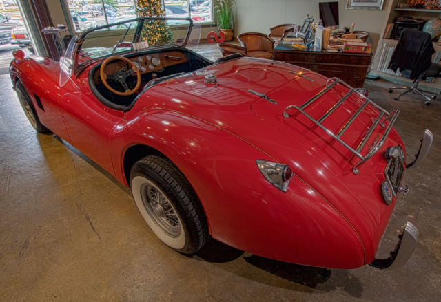 1952 Red Jaguar XK Convertible