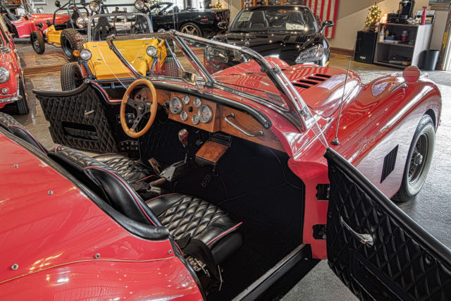 1952 Red Jaguar XK Convertible