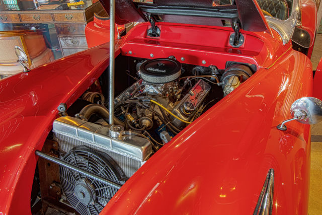 1952 Red Jaguar XK Convertible
