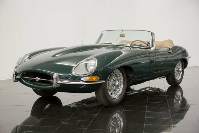 1964 Green Jaguar XK Convertible