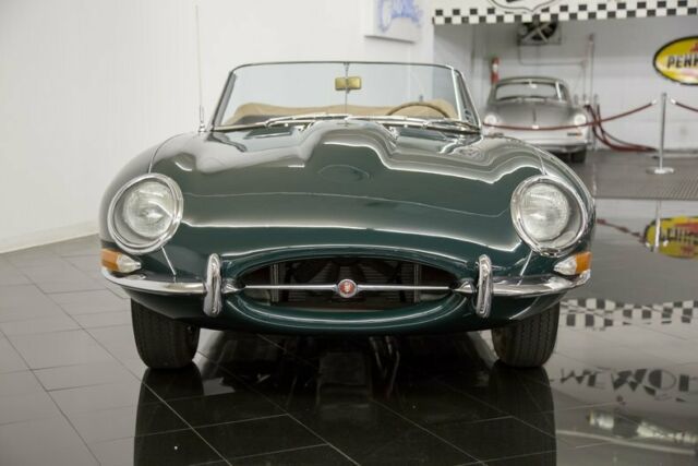 1964 Green Jaguar XK Convertible
