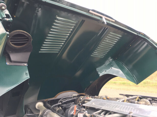 1973 Green Jaguar E-Type Convertible