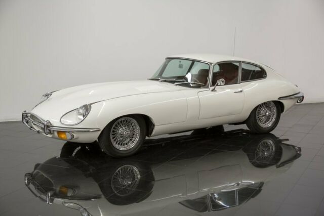 1969 White Jaguar XK Coupe