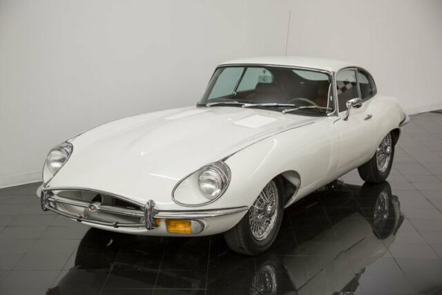 1969 White Jaguar XK Coupe