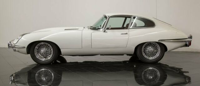1969 White Jaguar XK Coupe