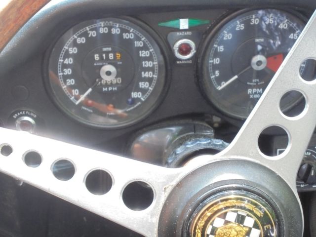 1970 Primrose Yellow Jaguar E-Type Roadster