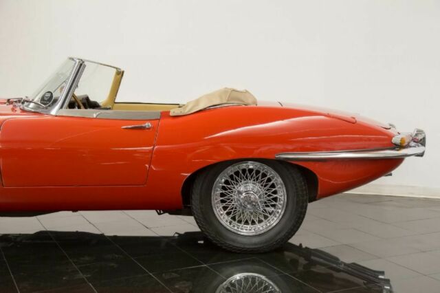 1964 Red Jaguar XKE Series I E-Type Roadster --