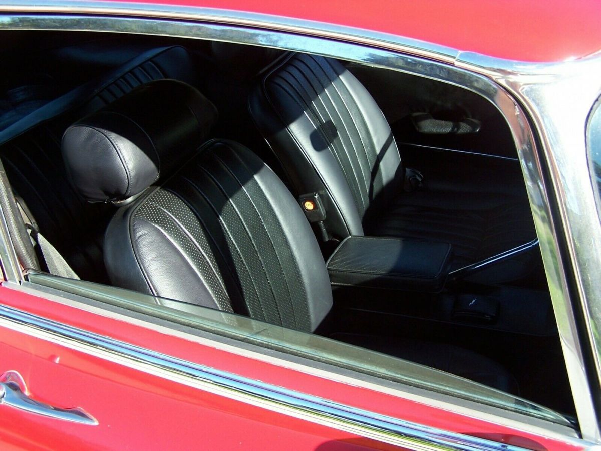 1973 Red Jaguar E-Type Coupe