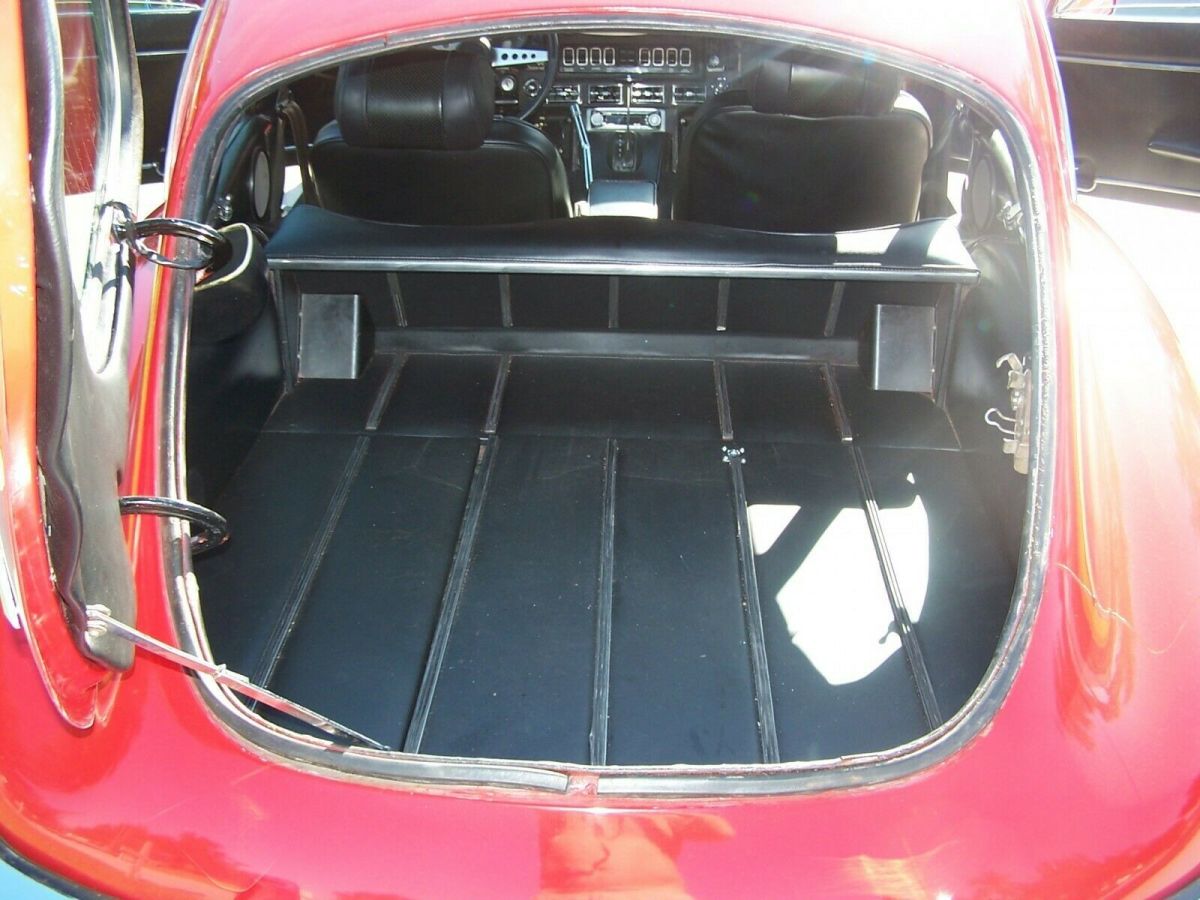 1973 Red Jaguar E-Type Coupe