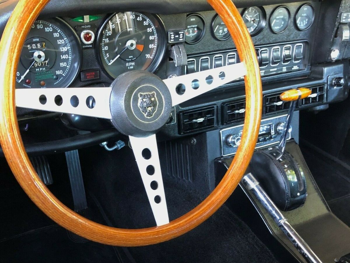 1973 Red Jaguar E-Type Coupe