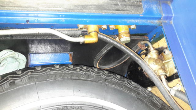 1973 Blue Jaguar E-Type Coupe