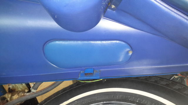 1973 Blue Jaguar E-Type Coupe