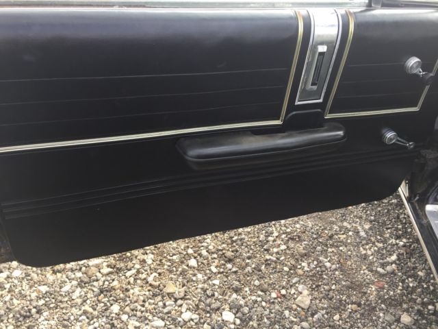 1968 Black Ford Galaxie Convertible