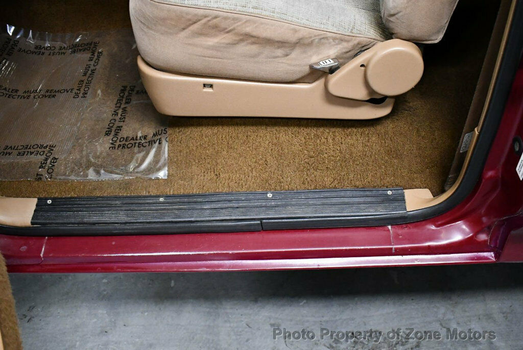 1991 Burgundy Ford Bronco SUV