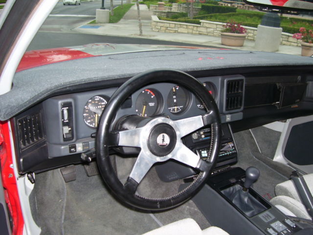 1984 Red Chevrolet El Camino EL CAMINO PICK UP