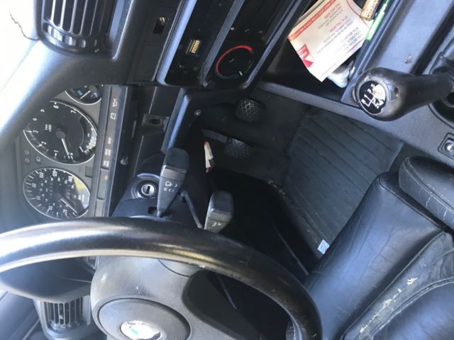 1990 Yellow BMW 3-Series Convertible