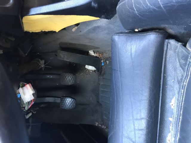 1990 Yellow BMW 3-Series Convertible