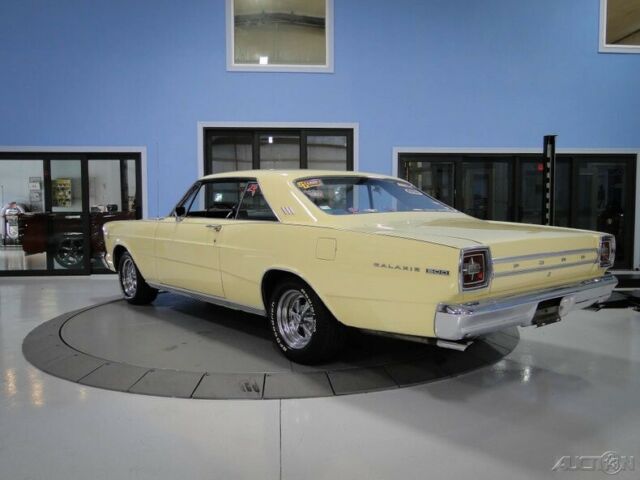1966 Yellow Ford Galaxie