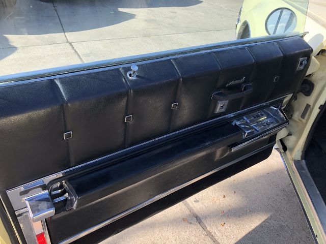 1967 Yellow Oldsmobile Toronado --