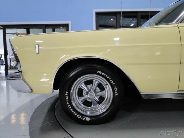 1966 Yellow Ford Galaxie