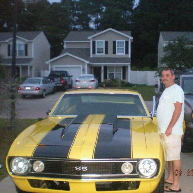 1967 Yellow Chevrolet Camaro Coupe