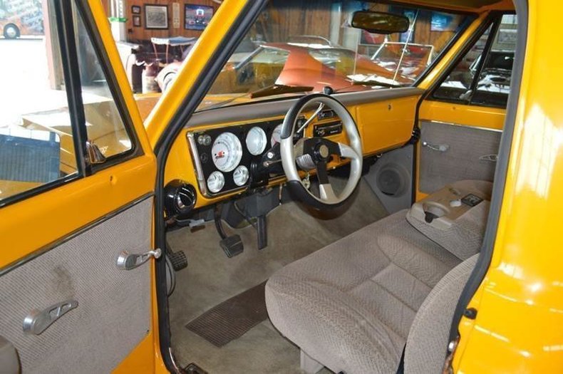 1972 Yellow Chevrolet C-10 Pickup Truck
