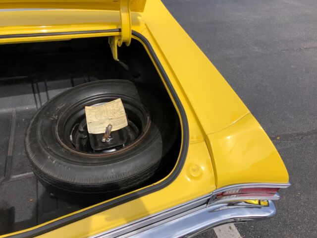 1968 Yellow Chevrolet Chevelle Coupe