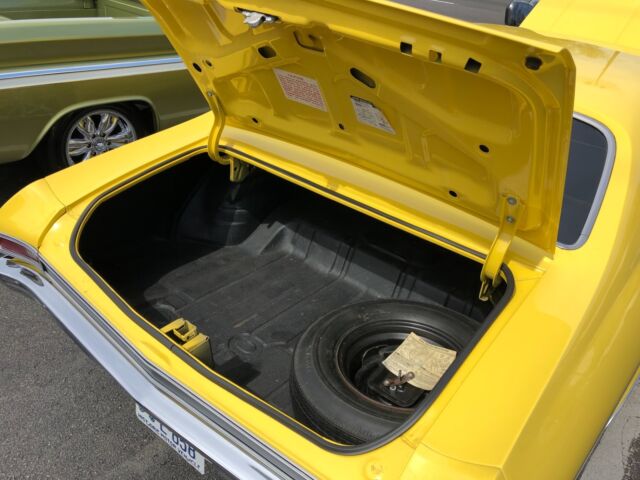 1968 Yellow Chevrolet Chevelle Coupe