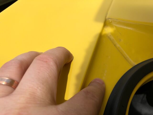 1968 Yellow Chevrolet Chevelle Coupe