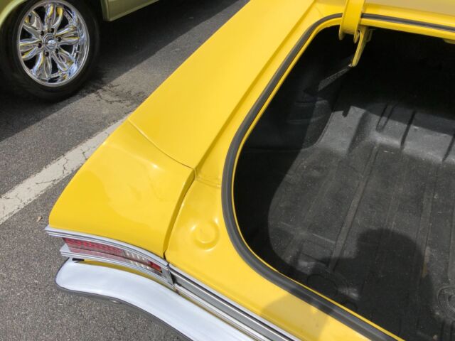 1968 Yellow Chevrolet Chevelle Coupe