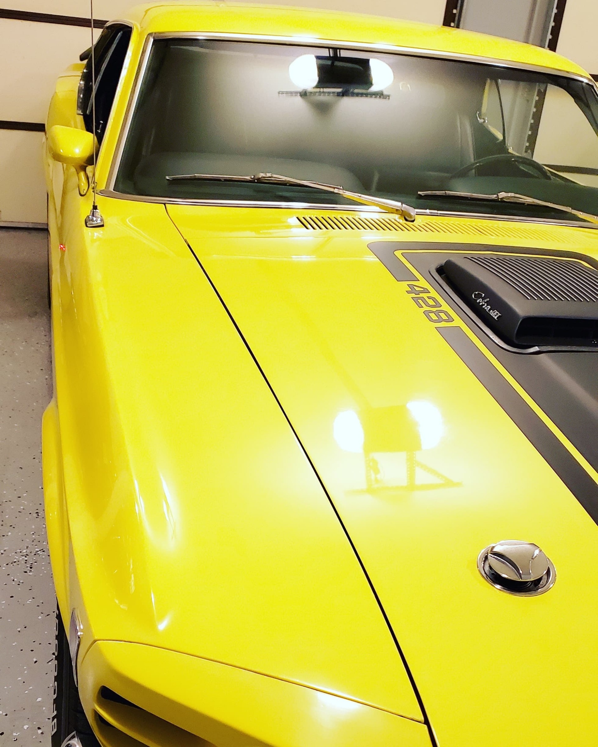 1970 Yellow Ford Mustang Coupe