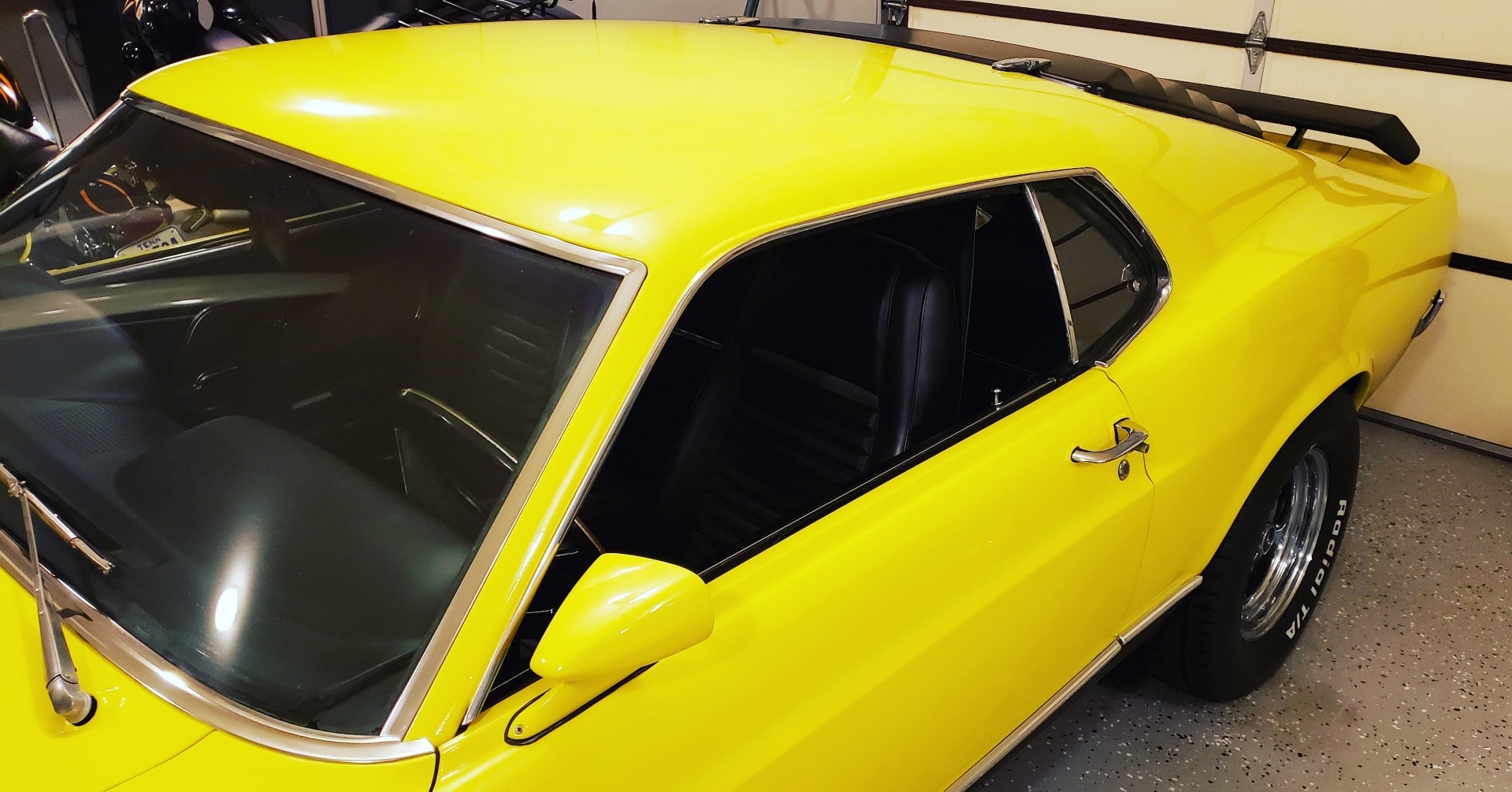 1970 Yellow Ford Mustang Coupe