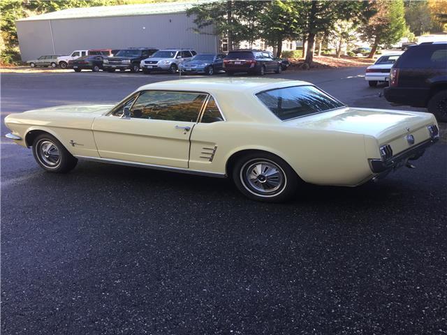 1966 Yellow Ford Mustang --