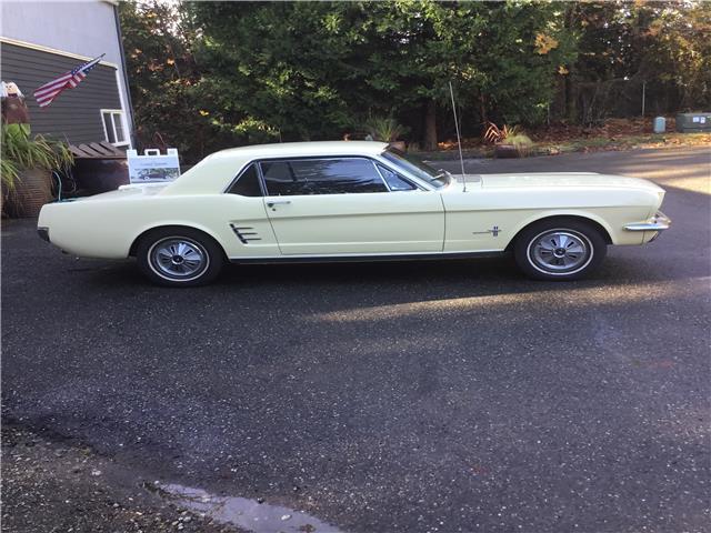 1966 Yellow Ford Mustang --