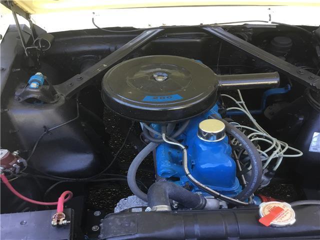 1966 Yellow Ford Mustang --