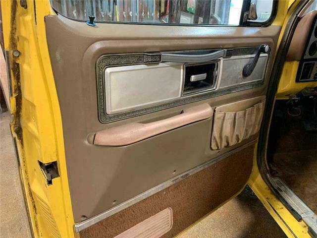 1978 Yellow GMC Sierra Classic Pickup Truck