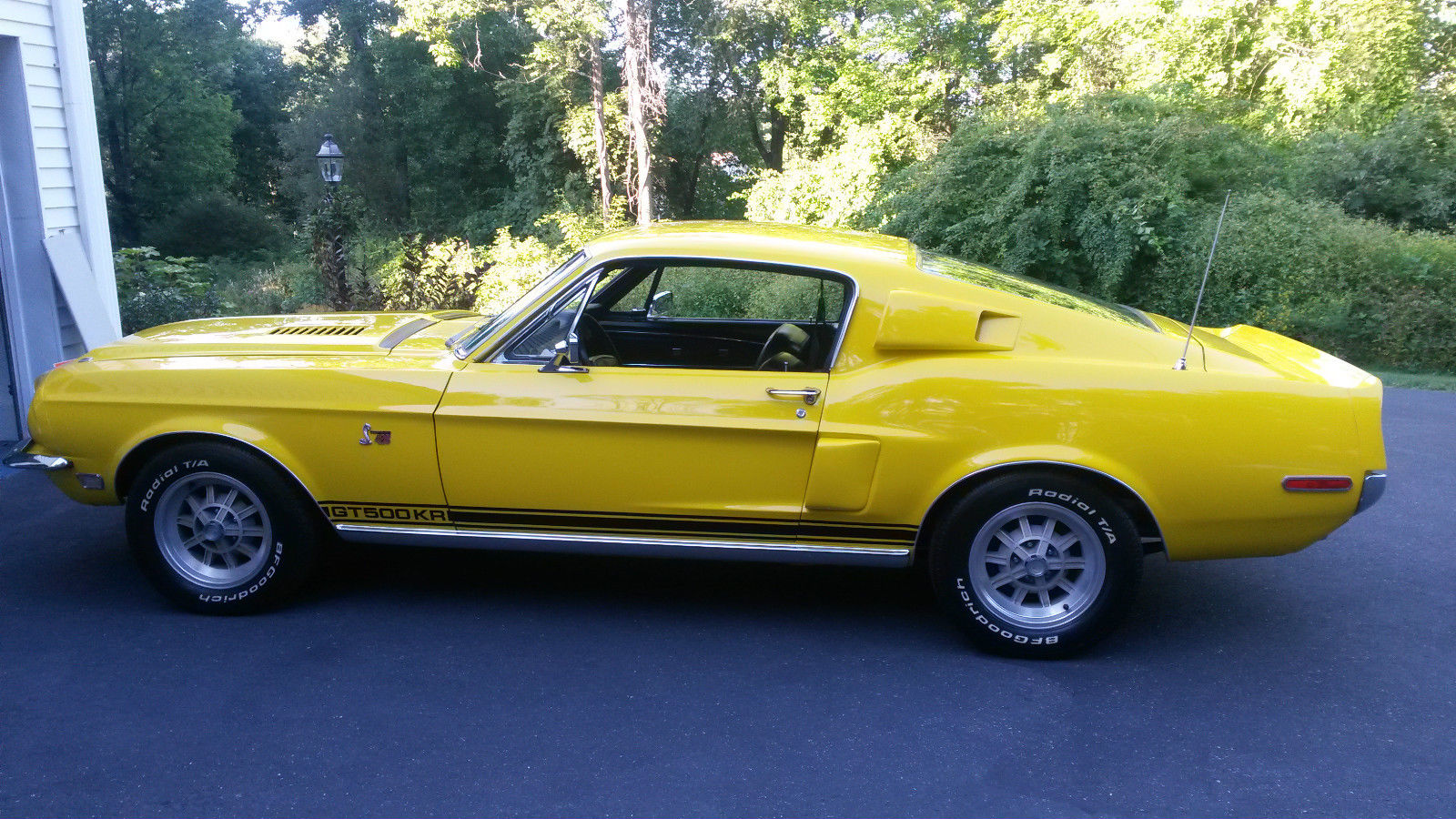 1968 Yellow Ford Mustang Coupe