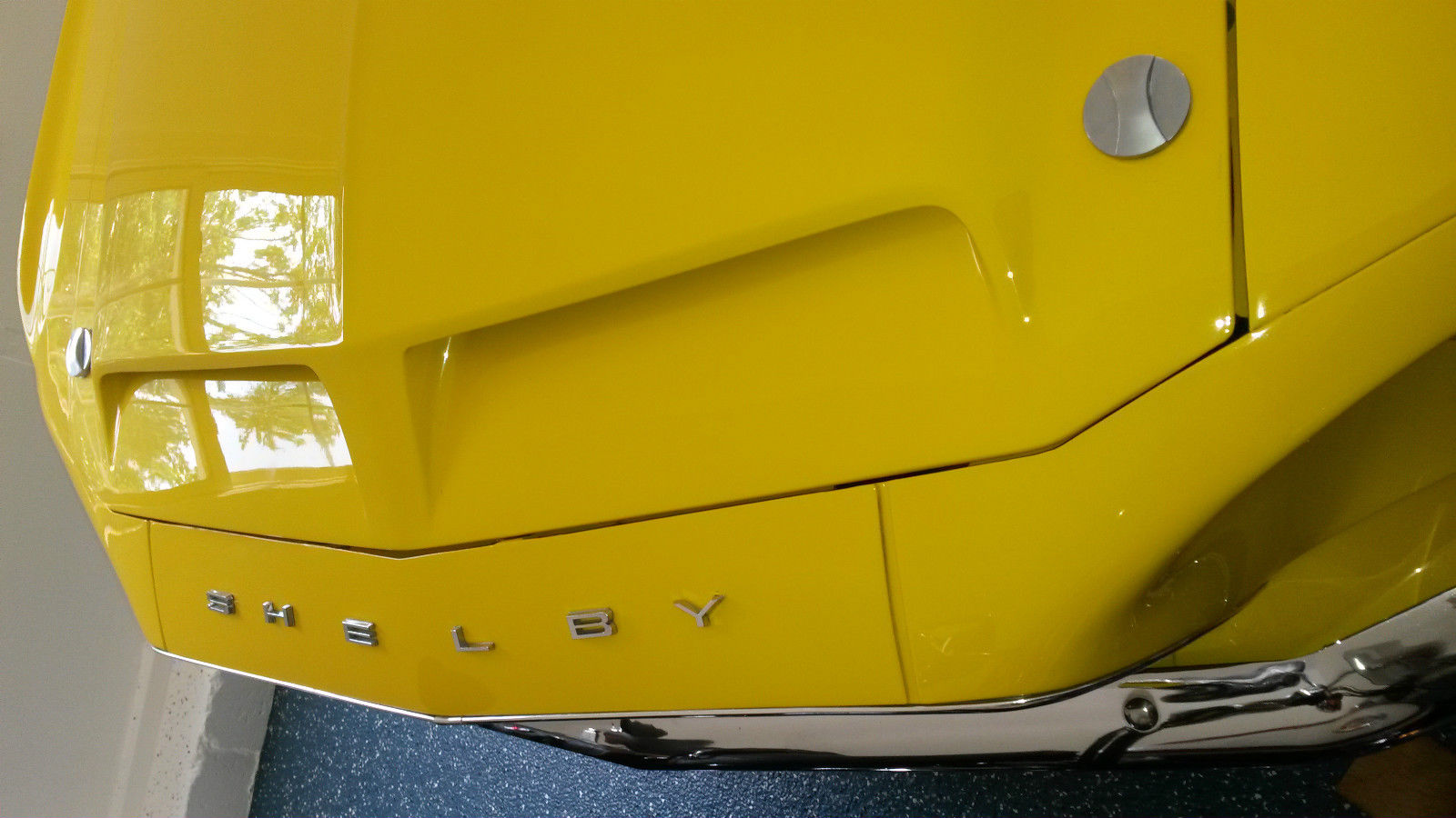 1968 Yellow Ford Mustang Coupe