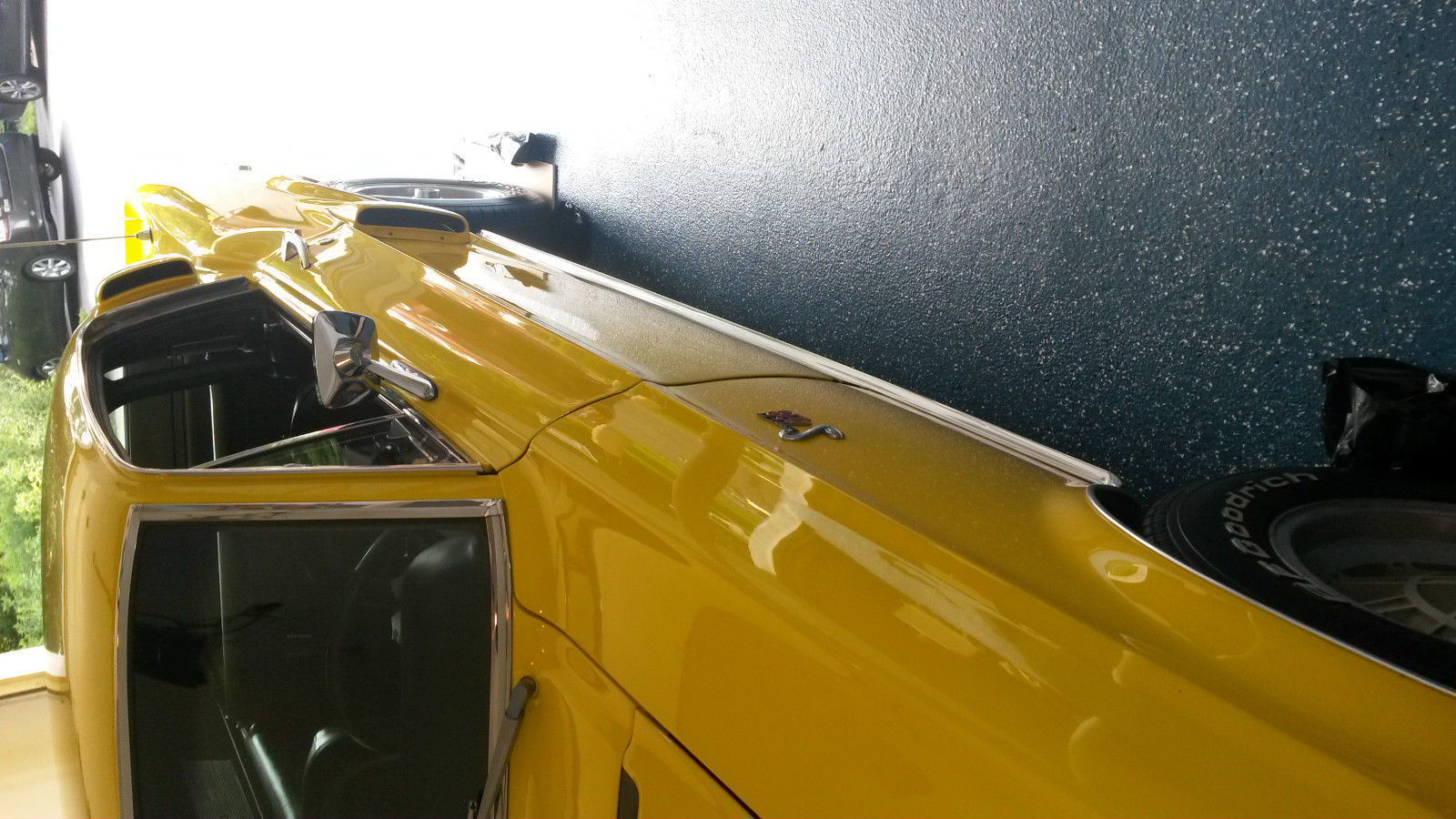 1968 Yellow Ford Mustang Coupe