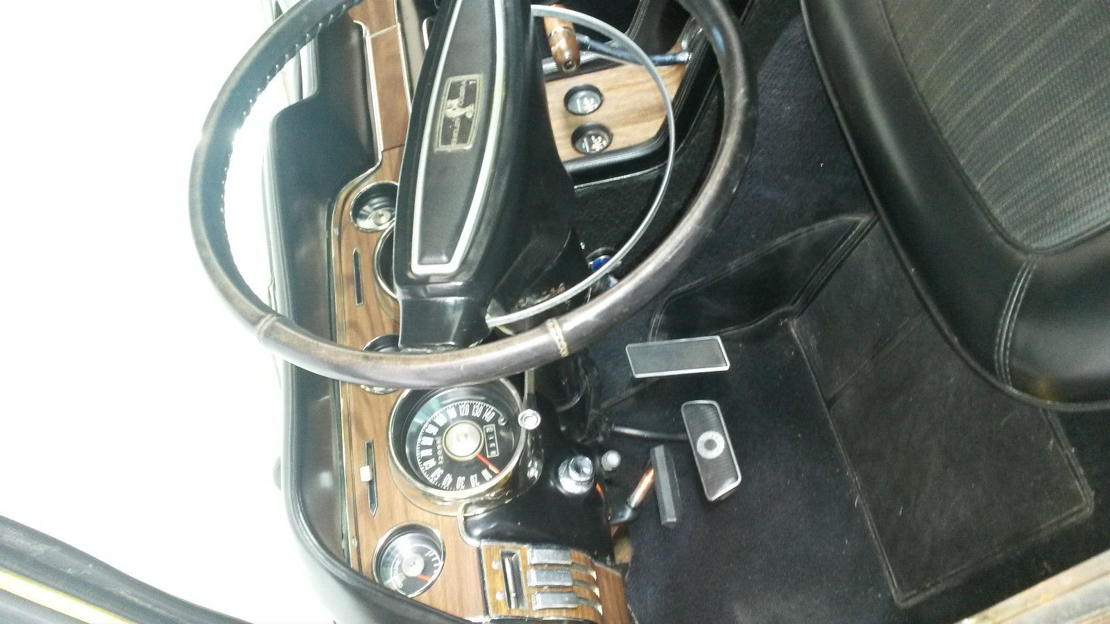 1968 Yellow Ford Mustang Coupe