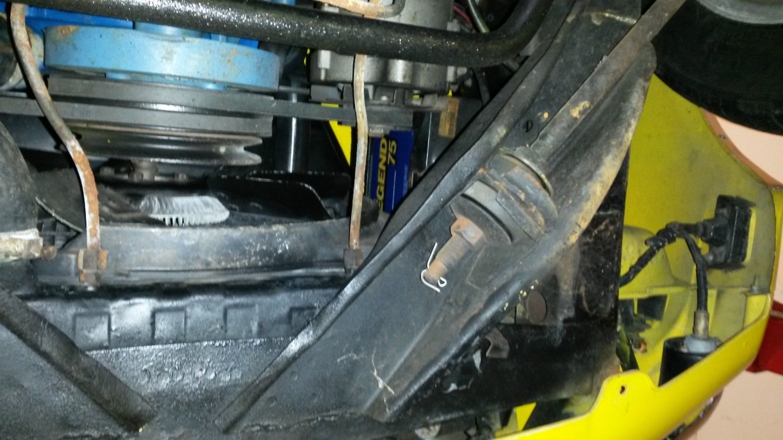 1968 Yellow Ford Mustang Coupe