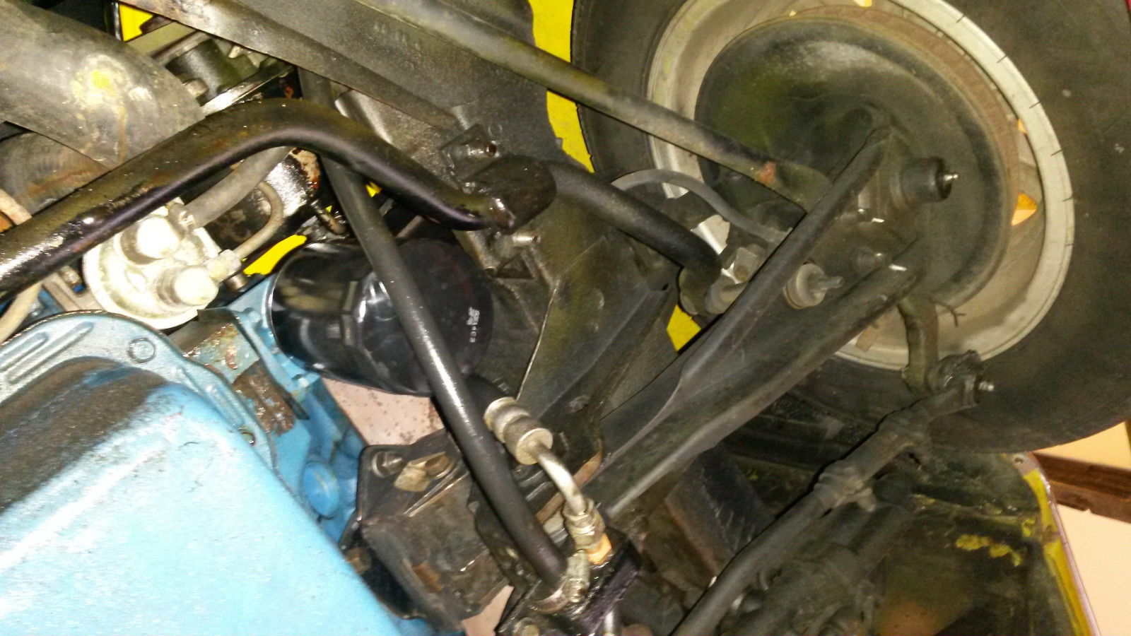 1968 Yellow Ford Mustang Coupe