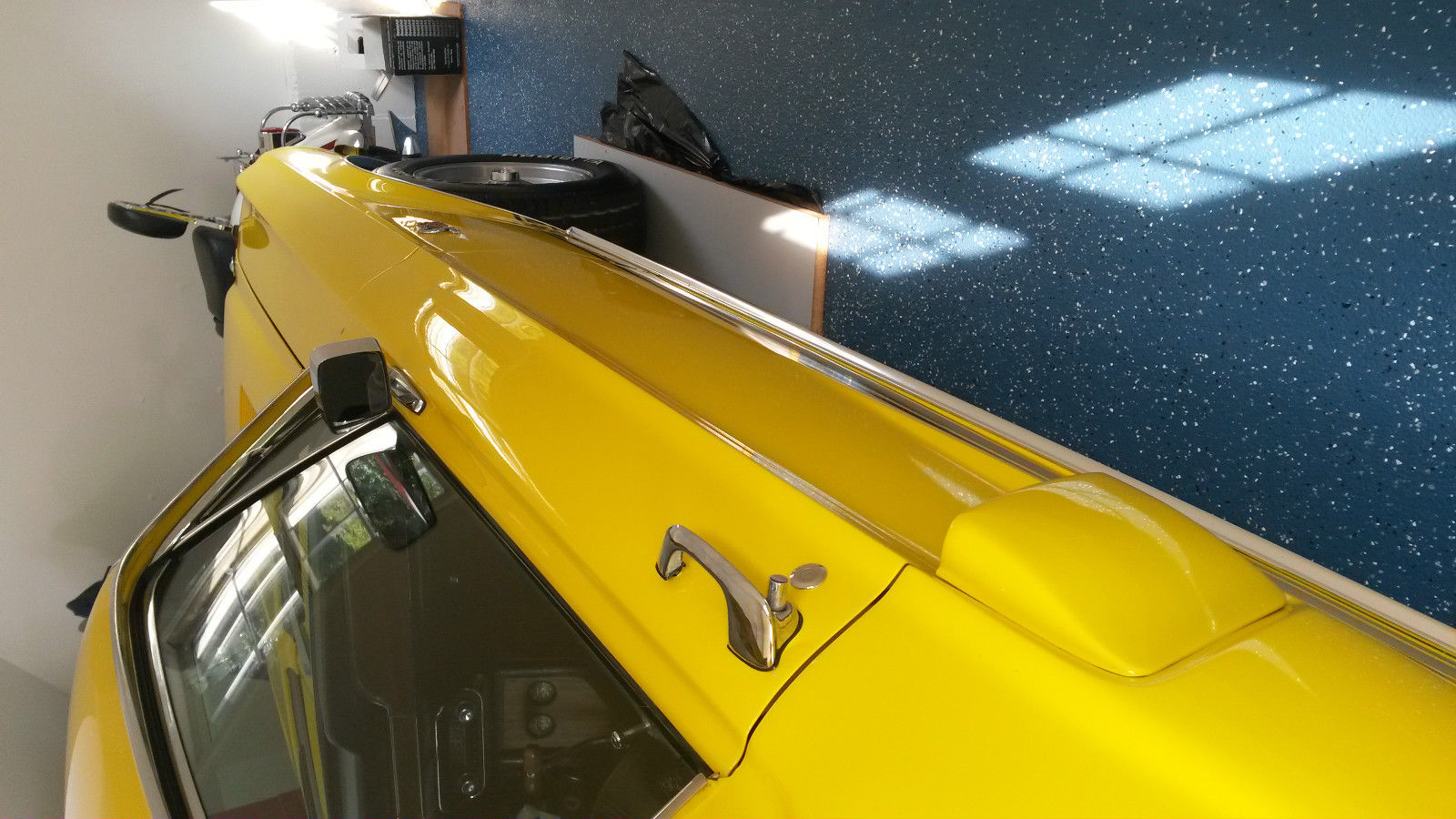 1968 Yellow Ford Mustang Coupe