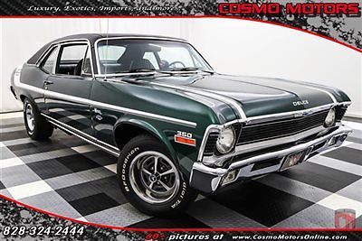 1971 GREEN/WHITE Chevrolet Nova Coupe