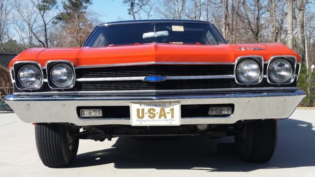 1969 HUGGER ORANGE Chevrolet Chevelle Coupe