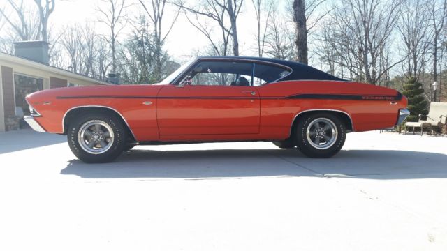 1969 HUGGER ORANGE Chevrolet Chevelle Coupe
