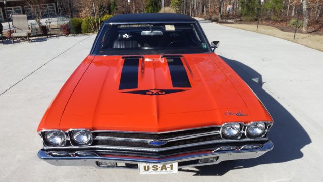 1969 HUGGER ORANGE Chevrolet Chevelle Coupe